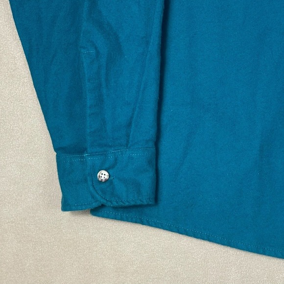 Vintage Five Brother Shirt Adult Extra Large Tall Blue Long Sleeve Button Up Men - Picture 4 of 11